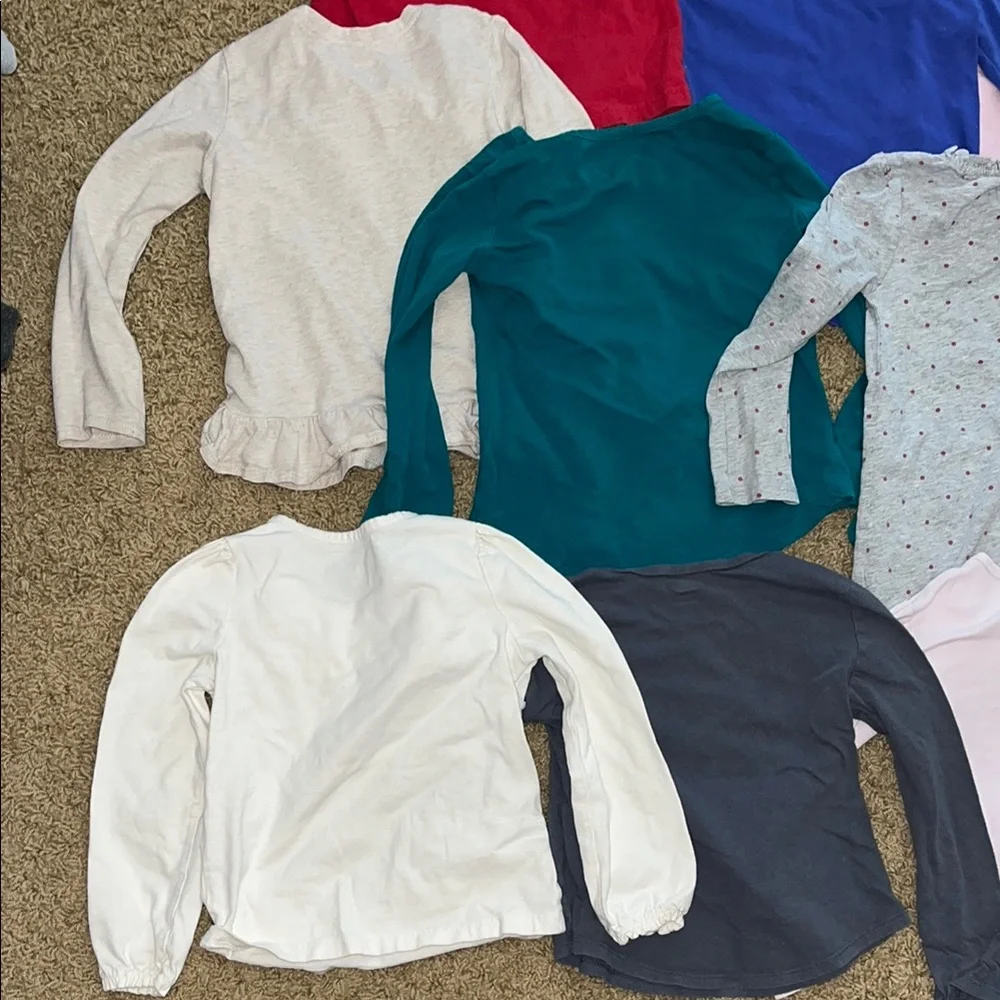 Kids Long Sleeve Shirt Set - Multicolor - Picture 14 of 16